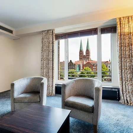 Radisson Blu Senator Hotel, Lübeck Exterior foto